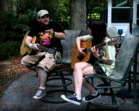 Kevin and Elle - acoustic guitars