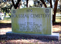Rousseau Pioneer Cemetery ~ Clearwater, Florida (Pinellas County)
